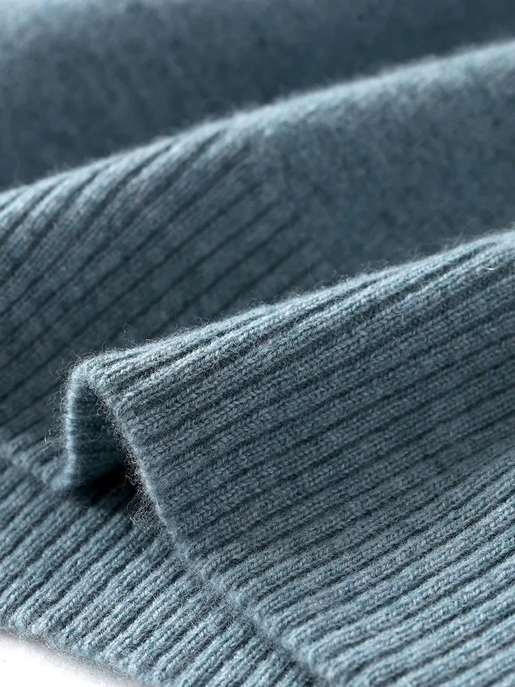 Merino Wool O-neck Sweater